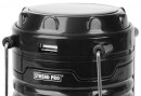 Lampa Strend Pro Camping CL102, LED, 80 lm, 1200mAh, efect de flacără, ieșire USB, lampă, încărcare solară