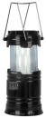 Lampa Strend Pro Camping CL102, LED, 80 lm, 1200mAh, efect de flacără, ieșire USB, lampă, încărcare solară