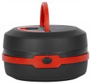 Lampă de camping Strend Pro, pliabilă, camping, 3xAA, roșu, 8,5x5/13 cm