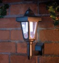 Strend Pro Lampă solară de perete, 1 LED, pentru perete, 16,5x16,5x30 cm