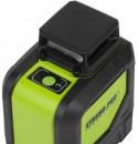 Laser Strend Pro Industrial 901CG, cruce + 360 °, GreenBeam