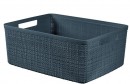 Coș de rufe Curver® JUTE M 12L, antracit, 36x15x28 cm