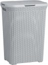 Coș de rufe Curver® NATURAL STYLE 60L, gri, 44x61x34 cm