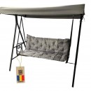 Leagan cu 3 locuri Vivatechnix VMD-1038, dimensiuni 120x187x206cm, maxim 300Kg