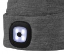 Fes LED, gri, 4x LED SMD, încărcare USB