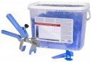 Set de nivelare Strend Pro LS520, 100 buc distanțiere de 2,0 mm, 100x pene + clește, StarterKIT
