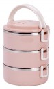 Cutie de prânz MagicHome LB933, 3 buc, 1,5 lit, roz