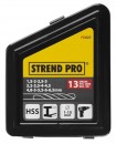 Set burghie metal 13buc 1,5 - 6,5mm Strend Pro, HSS