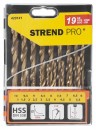 Set burghie pentru metal 19 buc Strend Pro