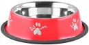 Bol MagicHome Woof 33 cm, 2000 ml, roșu, pentru un câine
