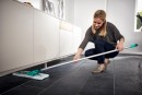 Mop LEIFHEIT 55045 PROFI MicroDuo, cu tija de aluminiu