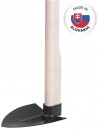 Sapa Strend Pro, Fe, ascutita, mare, 370 g, cu maner 120 cm