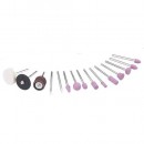 Set de accesorii de șlefuit cu polizoare multiplă Worcraft WPEG101, set de caroserie din 18 piese