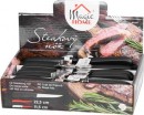 Cuțit MagicHome, bucătărie, pentru friptură, zimțat, 22,5 cm, Sellbox 30 buc