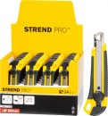 Knife Strend Pro UKBOX-85, 18 mm, snap-off, plastic, Sellbox 24 buc
