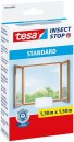 Plasa tesa® Standard, insecte și țânțari, alb, 1500 mm, L-1,5 m