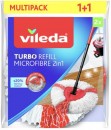 Inlocuitor pentru mop Vileda TURBO 2in1, 1+1 gratuit