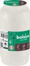 Umplere Bolsius, 100 h, 317g, 67x140 mm, pentru o sanie, alb, ulei