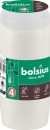 Umplere Bolsius, 75 h, 238 g, 57x141 mm, pentru oala, alb, ulei