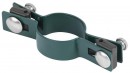 Clemă Strend Pro EUROSTANDARD, 60 mm, continuă, verde, Zn+PVC, RAL6005, pentru stâlp rotund