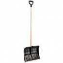 Racleta Snowman M1 400x310 mm, lopata de zapada, PVC, racleta, maner din lemn