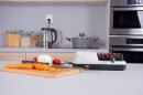 Ascuțitor MagicHome, pentru cuțite, râșniță, 3 în 1, alb, 230 V, 20 W