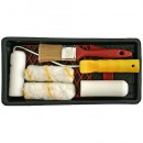 Set zugravi 8 buc (role de vopsea, pensula, suport, găleată PVC)