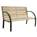 Banca de gradina EVERILD, 123x54x77 cm