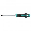 Șurubelniță Phillips Whirlpower® PH2/ 100 mm, șurub hexagonal, DIN8764, oțel aliaj de silicon S2