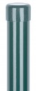 Stâlp pentru țeavă METALTEC 48/1500/1,50 mm, verde, RAL6005, Zn+PVC, capac
