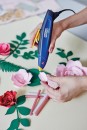 Pistol RAPID EG PEN, pix pentru decorare cu suport, pistol de lipici, topire, pentru bețișoare de 7 mm