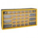 Organizator din plastic cu cutii PVC 30 buc 500x160x230mm Strend Pro, max.25kg