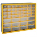 Organizator din plastic cu cutii PVC 32 buc 500x160x390mm Strend Pro, max.28kg