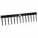 Grebla din plastic, 13 dinti, fara maner