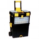 Cutie de scule din plastic
 Maner reglabil 450x260x620mm
- cu roti, max. 25 kg