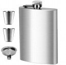 Set recipient lichide MagicHome, pahare 2x30ml, palnie, otel inoxidabil, cutie cadou