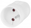 Cupla Strend Pro, pentru cablu, 250 V, IP20, 16A, alb