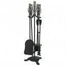 Set unelte semineu, 5pcs, NIKEL, 66cm