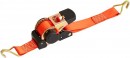 Cureaua de prindere Strend Pro TJS-705, clichet, 50 mm, L-4,5 m, max 1500 kg, cu infasurare automata