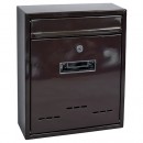 Cutie poștală pentru UNITATEA LOCUITĂ 310x260x90 mm maro