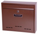 Cutie poștală pentru UNITATEA LOCUITĂ 310x360x90 mm maro
