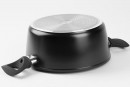Oală MagicHome Black Line, 20 cm, 2,2 lit. cu capac