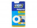 Bandă Ceys Hobbyceys, față-verso, 2 m x 15 mm