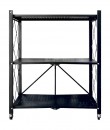 Raft Racks RAW3T, metal, 3 rafturi, 0870x720x340 mm, max. 50 kg/raft, portabil