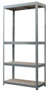 Rafturi RAT20 MS, 1800x900x400 mm, metal, 4 rafturi, max. 175 kg, MDF