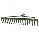 Grebla F101, 18 dinti, otel, cu maner 160 cm