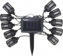 Lanț de grădină Strend Pro, felinar, solar, 10x LED, 1,8+2 m