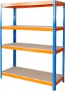 Rafturi RAT60 HD, metalice, 4 rafturi, 1800x1800x600 mm, max. 600 kg/raft