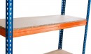 Rafturi RAT60 HD, metalice, 4 rafturi, 1800x1800x600 mm, max. 600 kg/raft