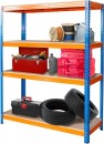 Rafturi RAT60 HD, metalice, 4 rafturi, 1800x1800x600 mm, max. 600 kg/raft